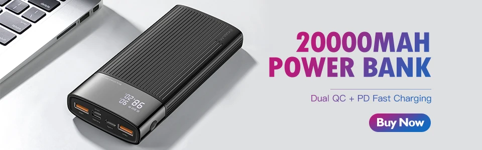 KUULAA power bank 10000mah portable charger powerbank 10000 mah for xiaomi mi 10 9 iPhone 12 11 X XR Blackview A80 A60 poverbank power bank portable charger