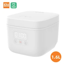 Xiaomi Mijia الكهربائية الأرز طباخ 1.6L 220V المطبخ مصغرة طباخ صغير الأرز كوك آلة الذكية التعيين LED عرض الاتحاد الافريقي التوصيل