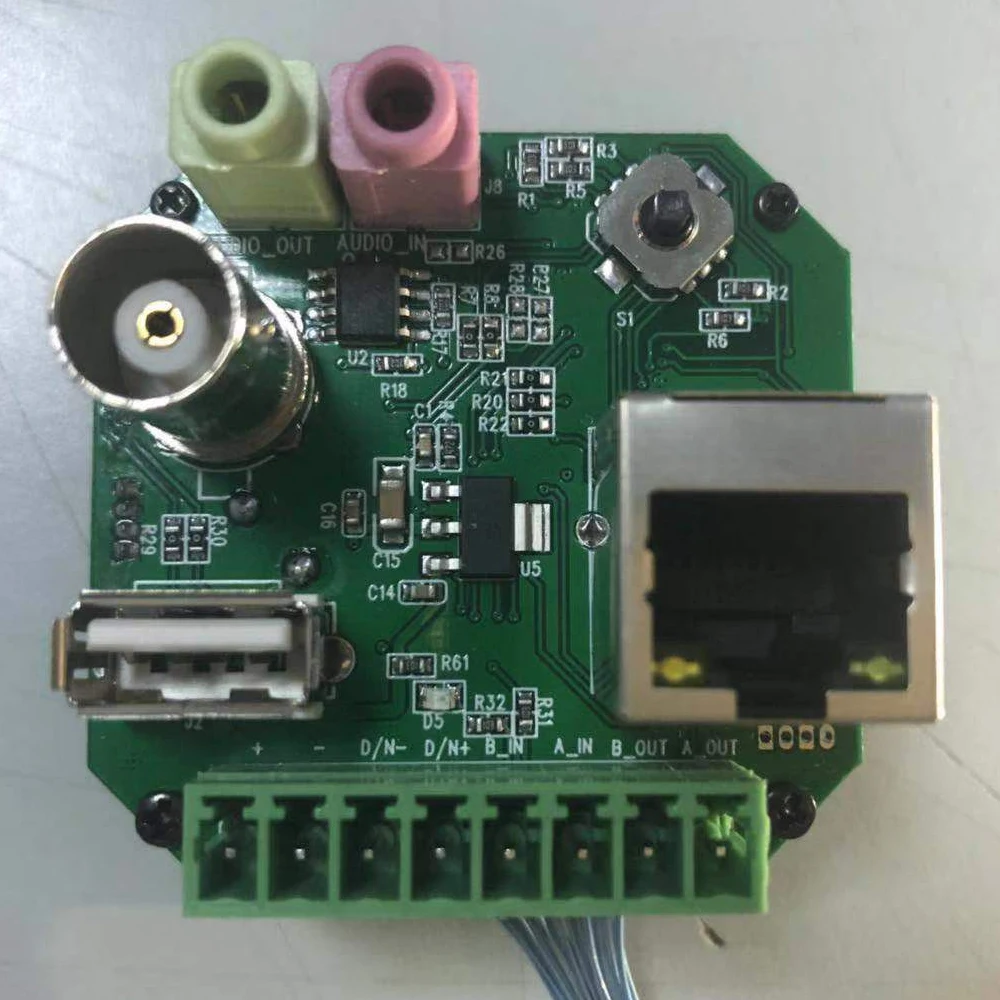 US $187.48 Sony block HD encoding control interface IP board camera network signal board SNY network movement encoding board control board