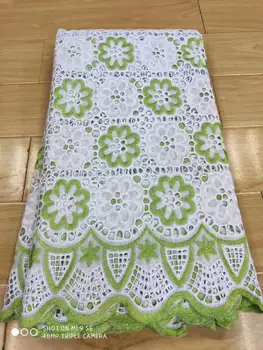 

green lace material tissu broderie africain suisse swiss voile lace high quality bridal lace fabric 5yard