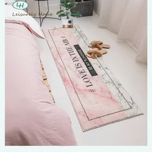 Буквенный узор ягненка бархат материал прикроватный ковер для гостиной спальни кабинет журнальный столик декоративная комната