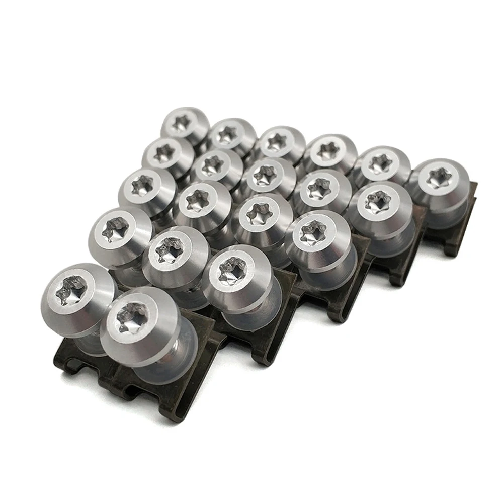 Для Yamaha xjr 1300 400 fjr 1300 XJR400 BT1100 bt 1100 мотоциклетный обтекатель алюминиевый шестигранный разъем винтовые клипсы пружинный болт - Цвет: Silver
