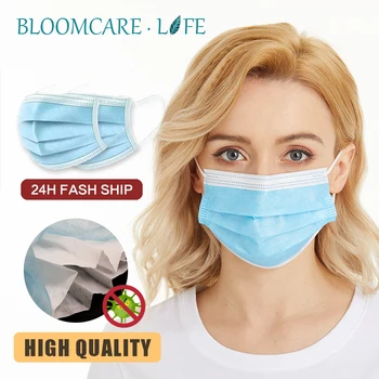 

Disposable Non Woven Masks 3 Layer Anti Dust Prevent Anti Influenza Breathing Safety Masks
