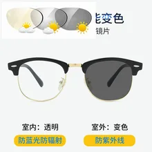 TR90 компьютер фотохромные очки оправа мужские Оптические очки для близорукости синий свет Блокировка глаз очки по рецепту очки NX