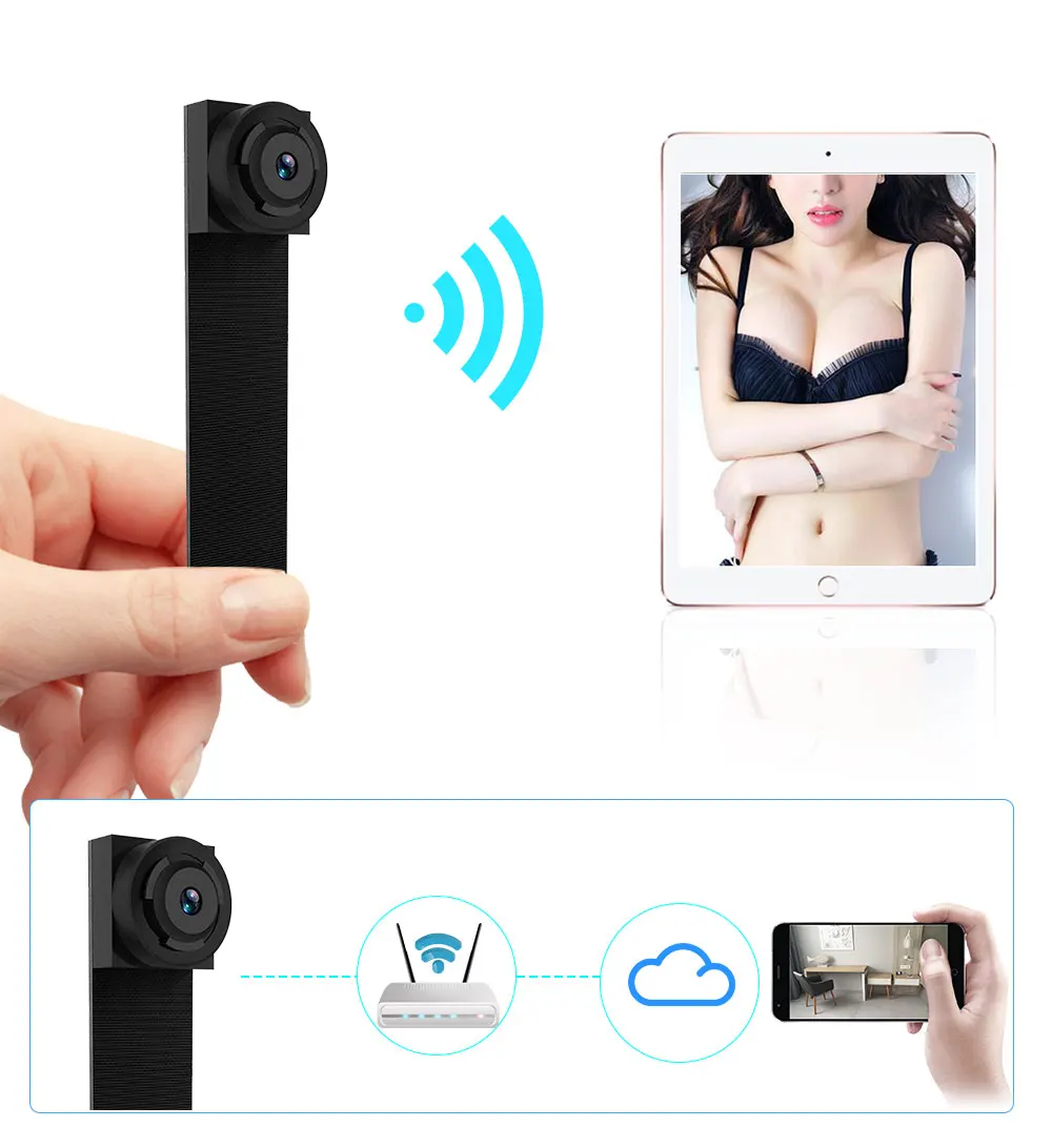 1080P Wi fi камера мини IP камера беспроводная микро видеокамера детектор движения видео микро Cam дистанционное управление