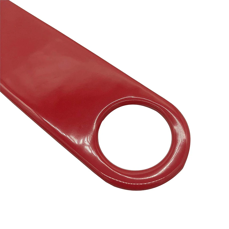 Premium Rubber-Coated Stainless Steel Bottle Opener, 7-Inch, Professional Speed Design