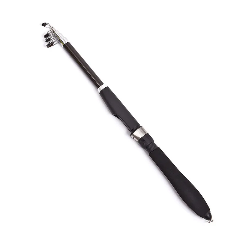 

1* 130cm/160cm Portable Carbon Sea Pole Ultralight Telescopic Fishing Rod