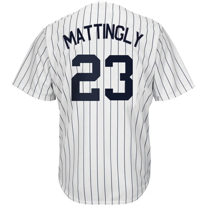 Мужская бейсбольная форма 99, футболка Aaron Judge 42, Mariano Riera 23 24 3 Babe Ruth 7 Mickey Mantle 51, Bernie Williams - Цвет: White