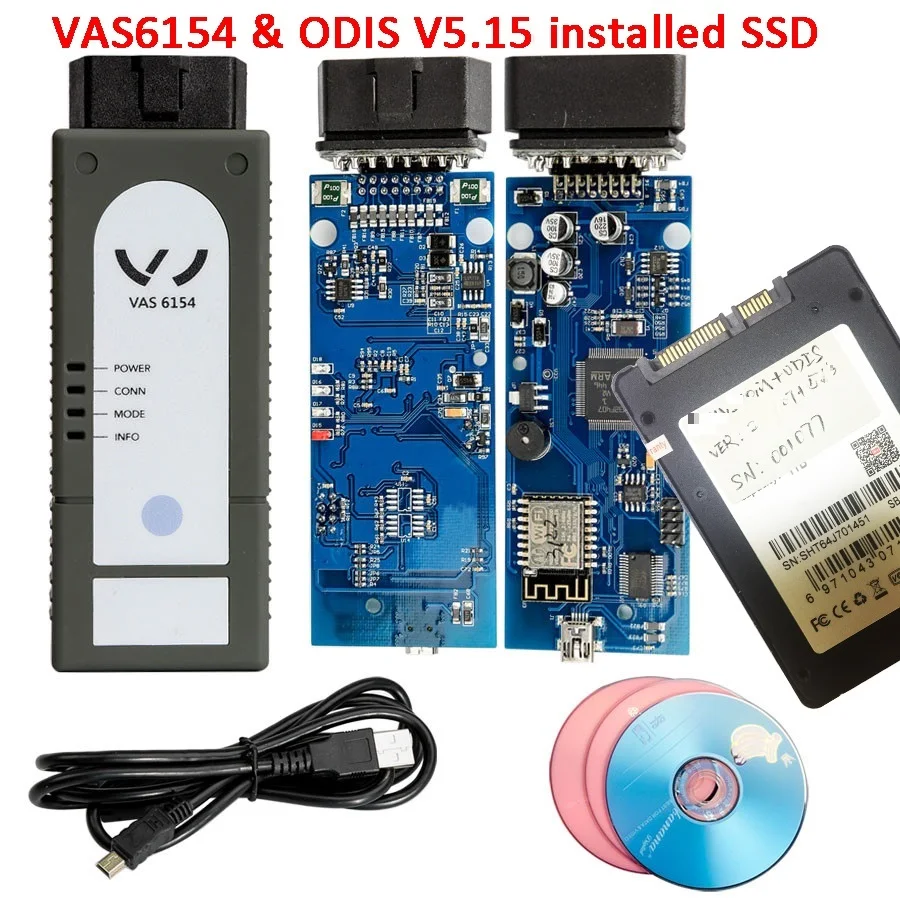 VAS6154 ODIS v5.15 Car Diagnostic Tool in SSD  for
