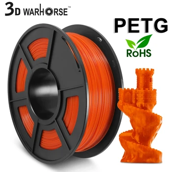 

PETG 1.75mm 1KG 2.2lb 3D Printer Filament Spool NEW stock Fast Delivery for Education DIY, Technology Commerce Design