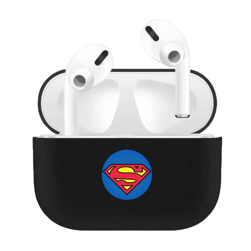 Чехол с героями мультфильмов Marvel для Apple AirPods Pro, Защитная крышка с милой пандой и Бэтменом для AirPodsPro, bluetooth-наушники
