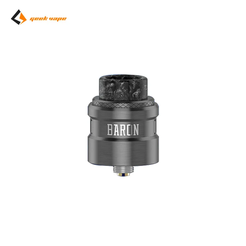 SS Geekvape барон Rda 24 мм Vape бак с Bf Squonk 510 Pin воздушный поток с двойной катушкой здание электронная сигарета Vape распылитель - Цвет: SS