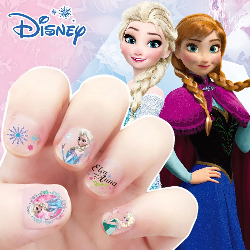 Игрушки для макияжа Холодное сердце Мультяшные стикеры Disney девочек Эльза и Анна