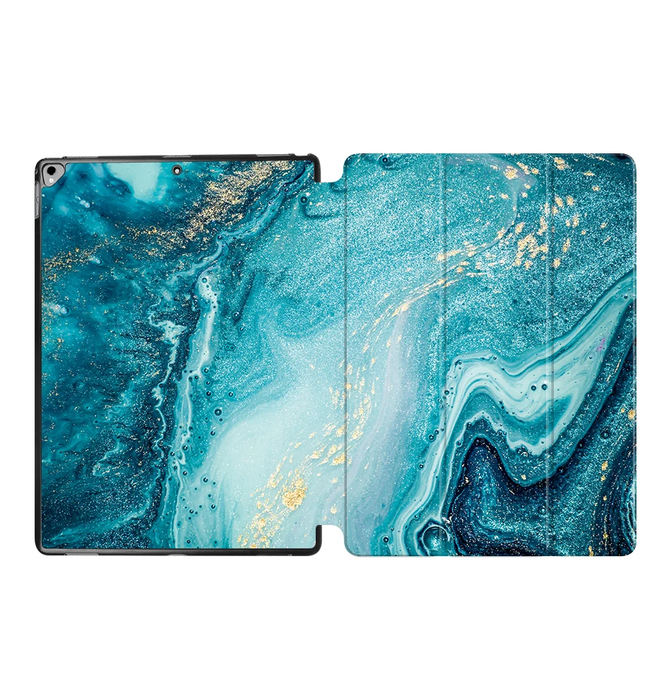 IP03 MTT мраморный Чехол для iPad Pro 12,9 '' версия из искусственной кожи откидная подставка защитный чехол для планшета Авто Режим сна/пробуждения - Цвет: IP03