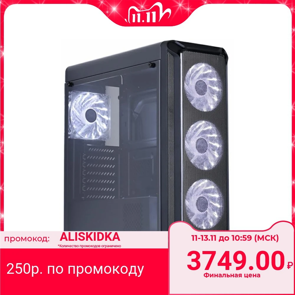 Корпус Zalman MidiTower i3 black (ATX, mATX, Mini ITX, USB2.0 x2, USB3.0 x 1, без БП) (i3)|Компьютерные корпуса| | АлиЭкспресс