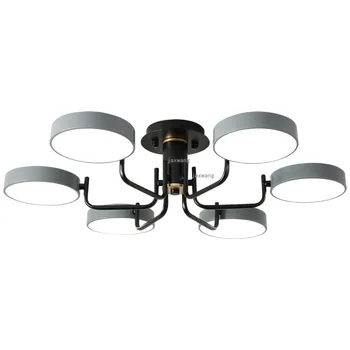 

Nordic LED Chandeliers Loft Suspension Luminaire Dining Room Creative Light Fixtures Minimalist Living Room Chandelier Lighting