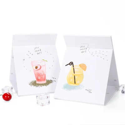 New Pocket Portable Makeup Mirror Table Desktop Travel Foldable Makeup Mirrors Folding Dormitory Mirror Lighted Makeup Mirror