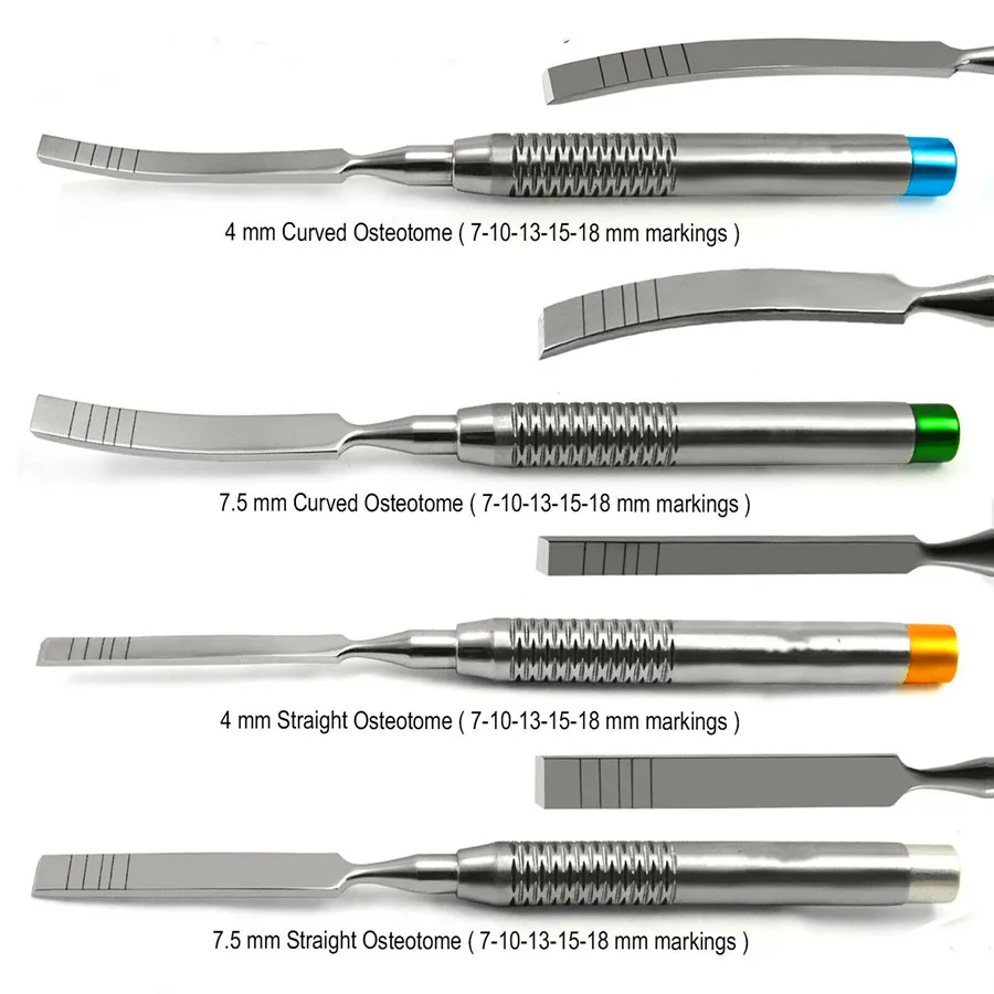 

Dental Implant Instrument tool Stainless steel dental Ochsenbein chisel tooth bone knife Bone Split Grafting Oral Surgery Tool