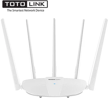 

TOTOLINK A810R Smart AC1200 Wireless Dual Band Wifi Router Wi-Fi Universal Repeater, support PPTP/L2TP/Range Extender,Easy Setup