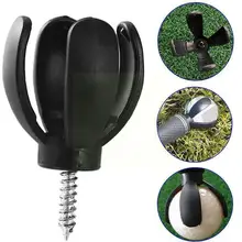 Golf Ball Pick Up Tool Petal Shaped Suction Cup Picker For Sucker Retriever Putter Grip Picker T5c2