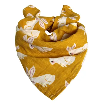 

60*60cm Newborn Baby Cotton Gauze Bib Saliva Towel Bath Washcloth Soft Handkerchief Muslin Bamboo Cotton Cloths Towel