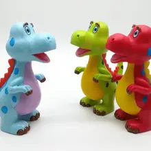 Дети DIY принцесса динозавр смолы живопись кукла Ремесла керамические виниловые развивающие игрушки