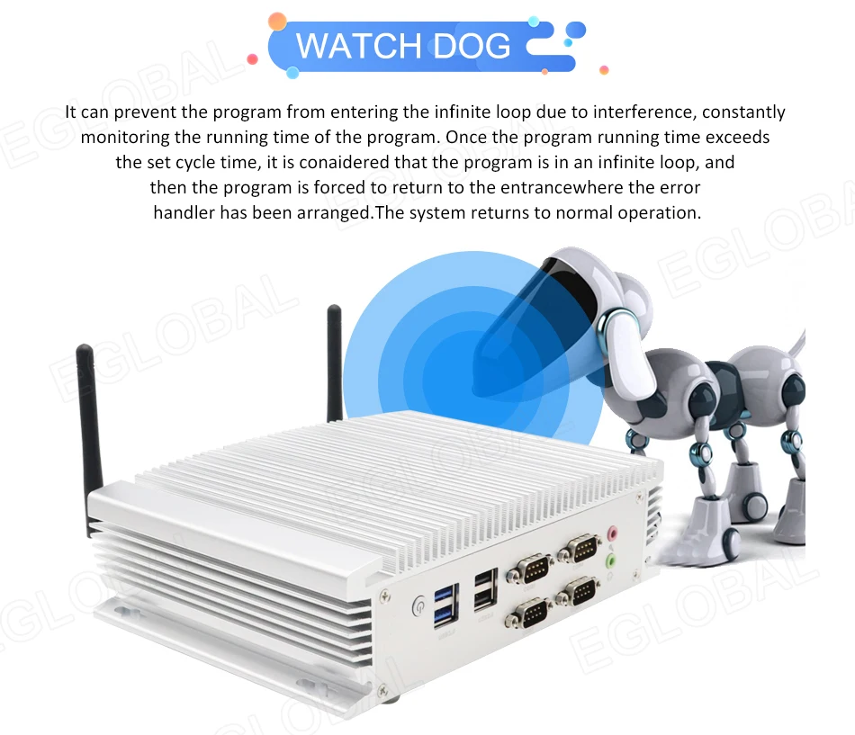 Eglobal Industrial Fanless Mini PC with Intel I5-6360u, I7 10510U, 2 LANs, 2 COM, 24/7 Working, Micro Computer, Linux, 4G SIM, WIFI, VGA, HDMI Description Image.This Product Can Be Found With The Tag Names Cheap Mini PC, Computer Office, High Quality Computer Office, Mini pc
