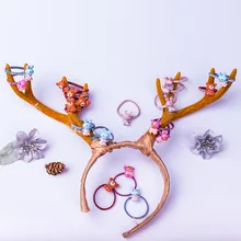 Детские заколки-ленты с милыми рисунками из мультфильмов; Детская повязка на голову с медведем; повязка на голову с животными; повязка на голову для девочек; аксессуары для волос