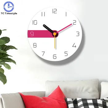 

Wall Clock Art Large Silent Living Room Bedroom Decor Mute Hanger Quartz Simple Decorative Nordic Modern Minimalist Clocks