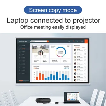 

For HDMI Laptops Computers Etc Connecting VGA /HDMI Female Converter Adapter Cable With Audio 3.5mm MicroUSB Simultaneously