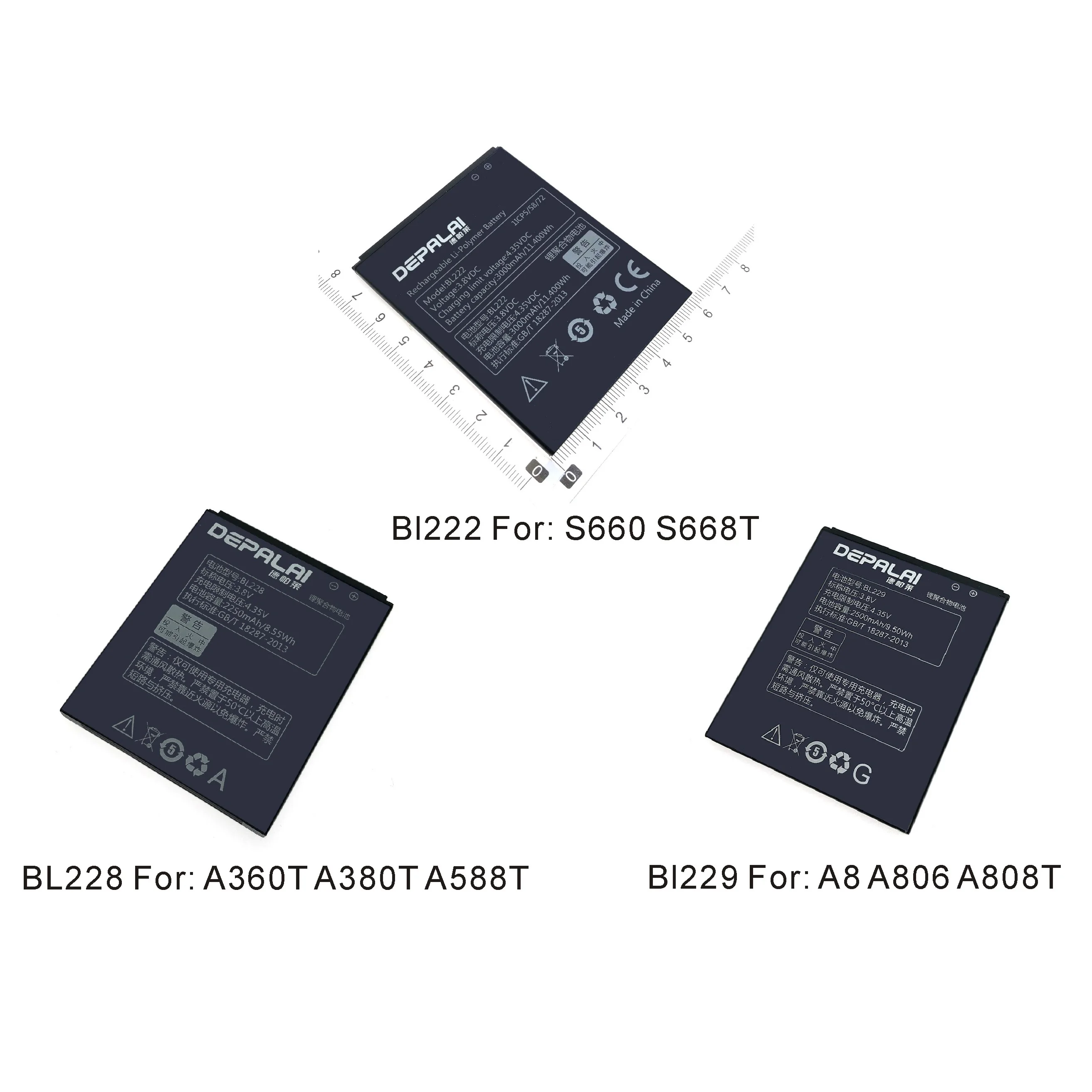 Аккумулятор BL222 BL228 BL229 для Lenovo S660 S668T A360T A380T A588T A8 A806 A808T высококачественные литий