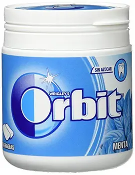 

Orbit - Chicle Sin Azúcar con Sabor a Menta, 60 grágeas - [Pack de 2]