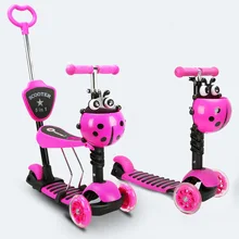 Источник производители пять в одном детский скутер мини трехскутер Yongkang детский скутер