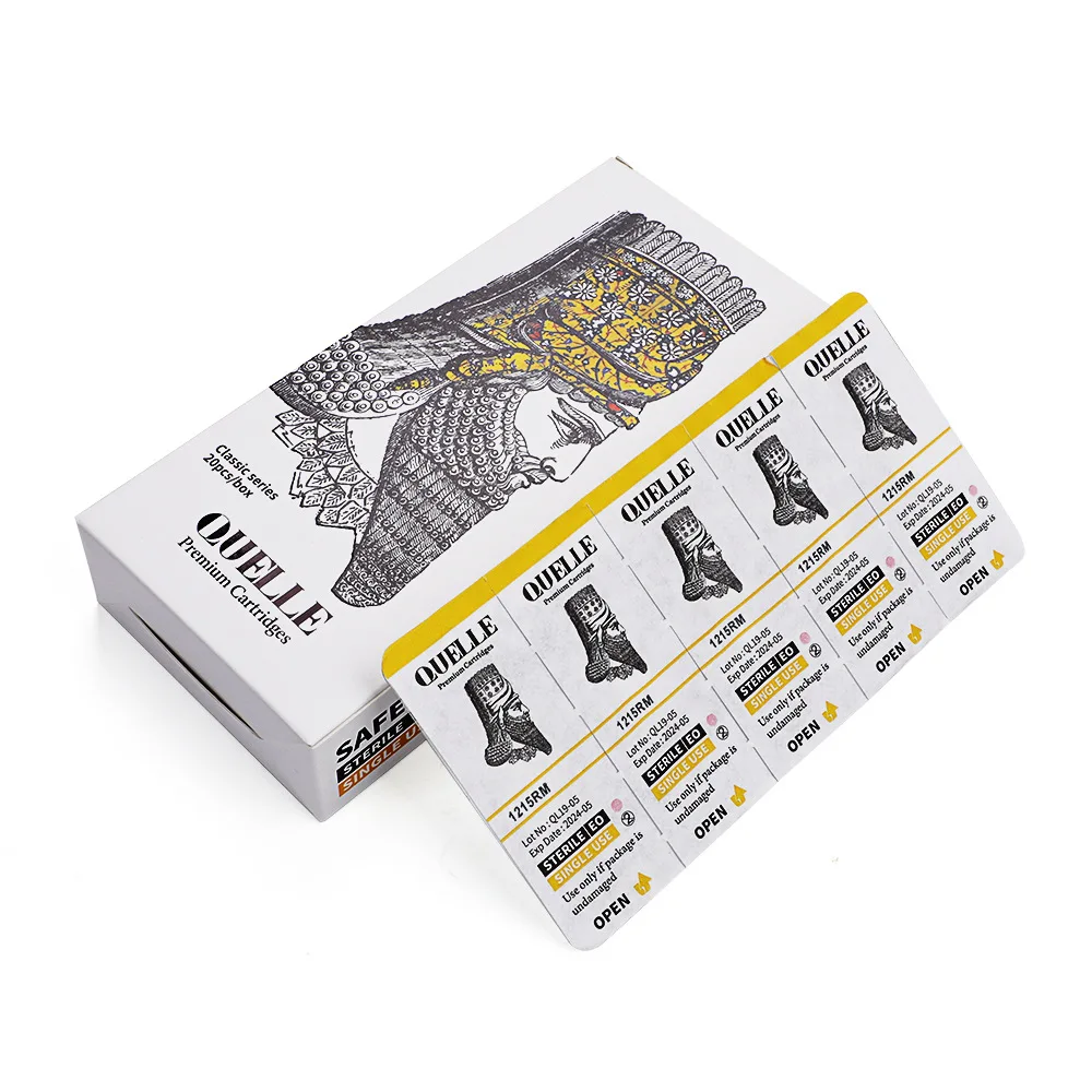 20PCS Premium New Arrival 5/7/9/11/13/15/17/19/21/23/25/27RM Cartridge Tattoo Needles For Permanent Machine Pen Supply | Красота и