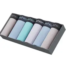 Брендовые боксеры, Модальные боксеры, мужское нижнее белье, шорты из модала, Ropa interior Bragas, микрофибра, лидер продаж, Cuecas Hombre 6M19