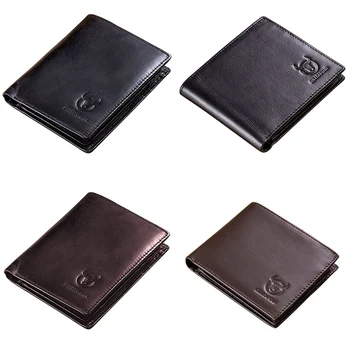 

Men's Casual Business Leather Wallet Horizontal And Vertical Small Wallet Card Bag Wallet