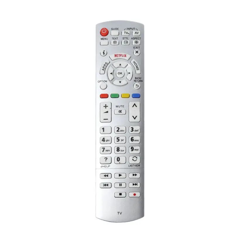 

Remote Control Television All Functions Replacement for Panasonic N2QAYB001010 N2QAYB000842 N2QAYB000840 N2QAYB001011 3D TV