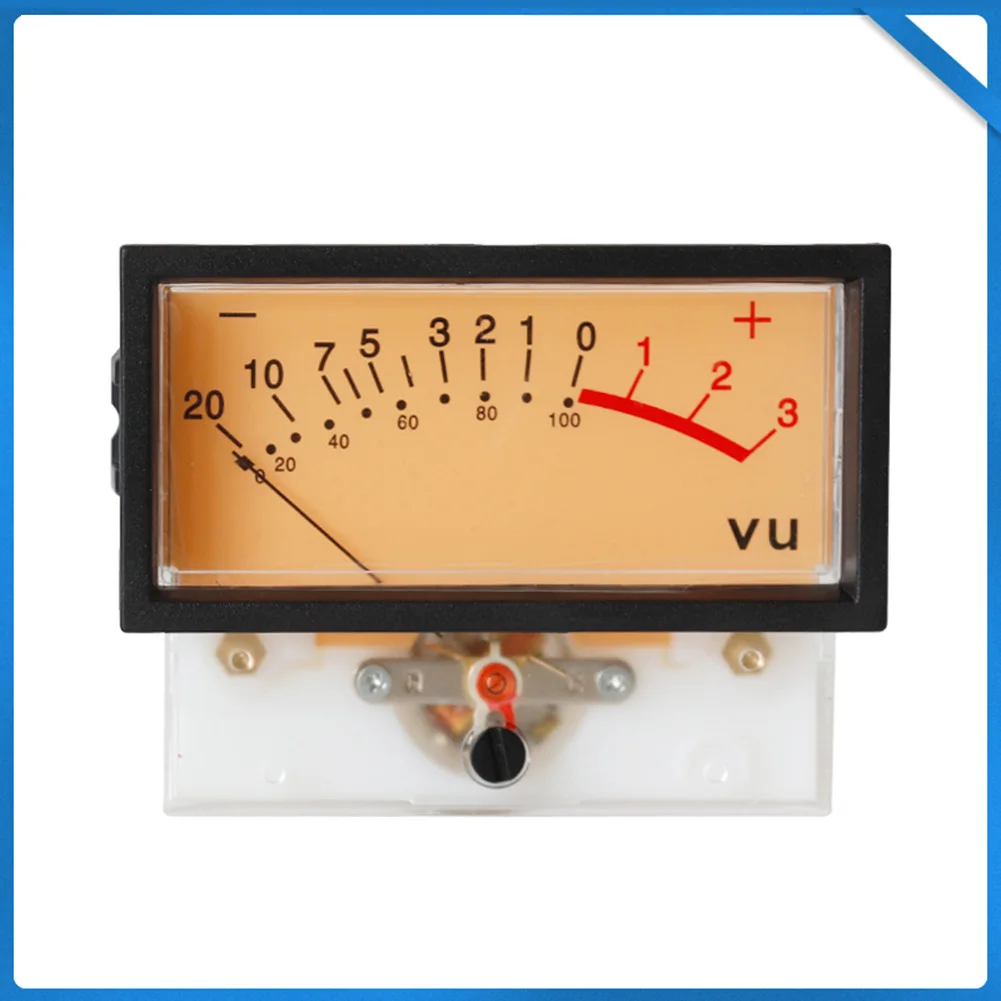 

High-precision VU Ammeter DB Meter Power Discharge Flat Meter Mixer Power Meter with Backlight TN-73