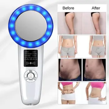 

6 In 1 RF Ultrasonic Cavitation Radio Frequency EMS Body Slimming Massager Anti Cellulite Massage Fat Burner Weight Loss
