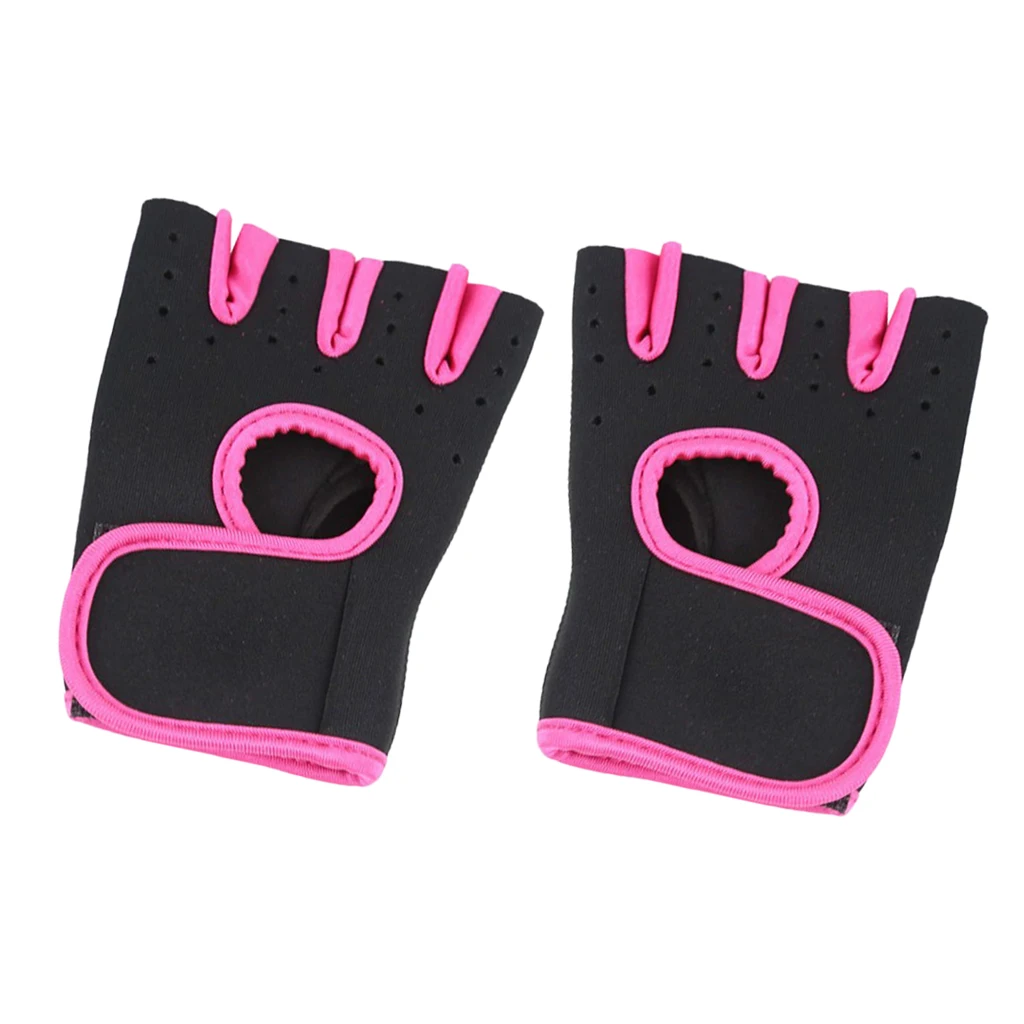 Soft Half Finger Weight Lifting Glove For Gym Training Body Building Fitness | Красота и здоровье