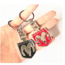 Автомобильный металлический деловой брелок для ключей Dodge Challenger, Charger stratus caliber journey ram 1500 nitro логотип эмблема брелок