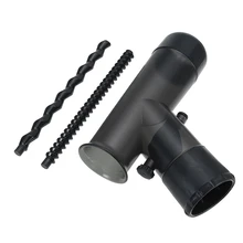 Черный портативный удобный фен для волос диффузор волшебный Ветер Спин Съемная сушка удар диффузор для волос роликовые бигуди инструмент для укладки