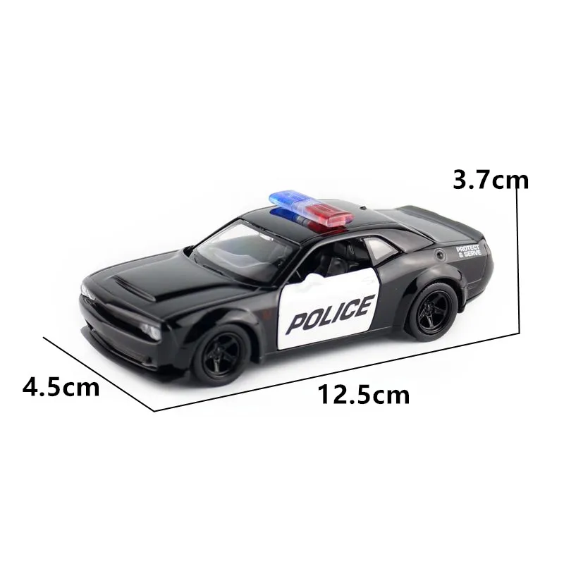 RMZ City/Масштаб 1:36/модель игрушечного автомобиля под давлением/Dodge Challenger SRT Demon