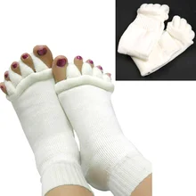 1 пара, носки для выравнивания ног, Йога, тренажерный зал, массаж, открытый носок, разделитель, носки с полупальцами, WHShopping