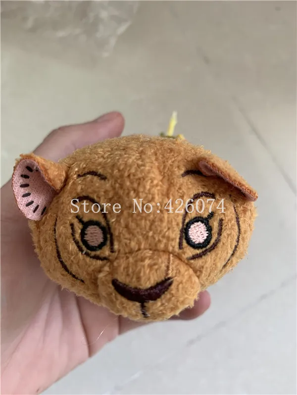 Король лев Simba Nala Mufasa тимон пумба шрам гиена зазу рафики мини плюшевый очиститель для смартфонов дети мягкие игрушки животные - Цвет: Розовый