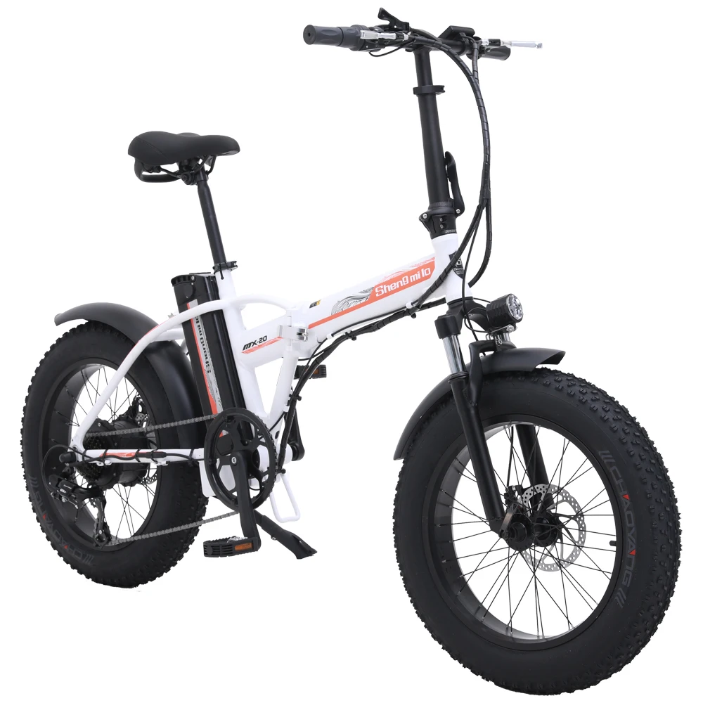 Электрический велосипед 20 дюймов ebike 48V500W Электрический горный велосипед электрический складной велосипед 4,0 fat tire bicicleta eletrica пляжный электровелосипед