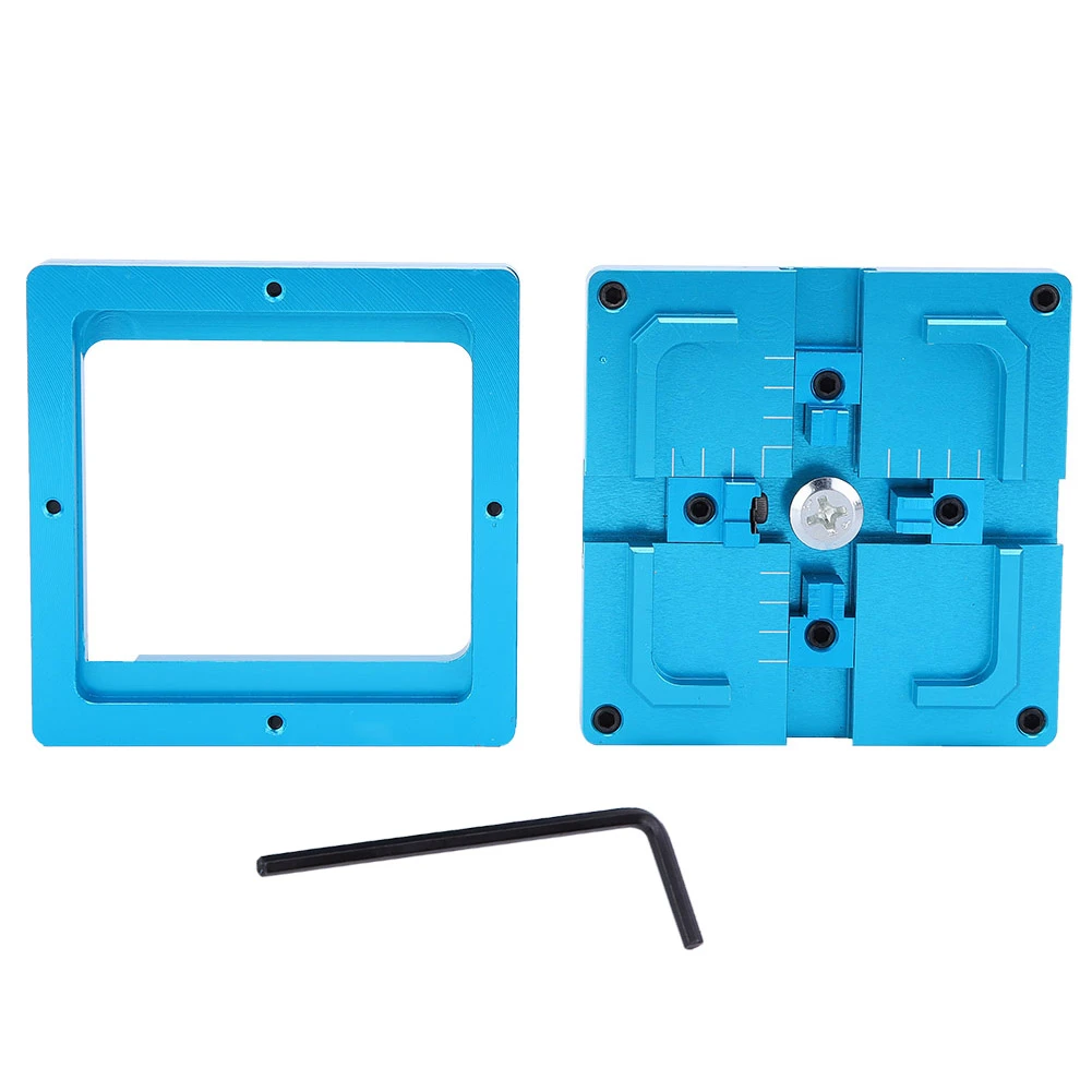 Single Frame Template Stencil Welder Kits 80 x 80mm Rework Station Kit BGA Reballing Rework Station for BGA Single Frame Template Stencil Welder Kits 80 x 80mm Rework Station Kit BGA Reballing Rework Station for BGA