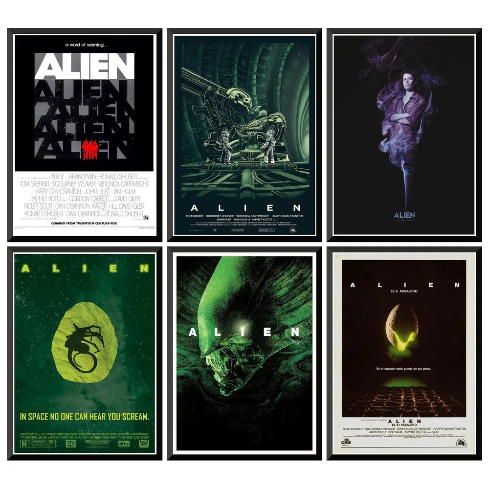 Наклейки Alien Moive наклейки для дома бара кафе 42x30 см | Дом и сад