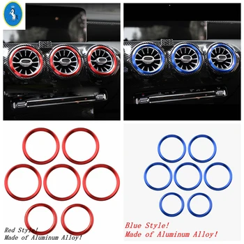 

Yimaautotrims Car Air Conditioning Outlet Ring Cover Trim Styling Decoration For Mercedes Benz A Class W177 A200 A220 2019 2020