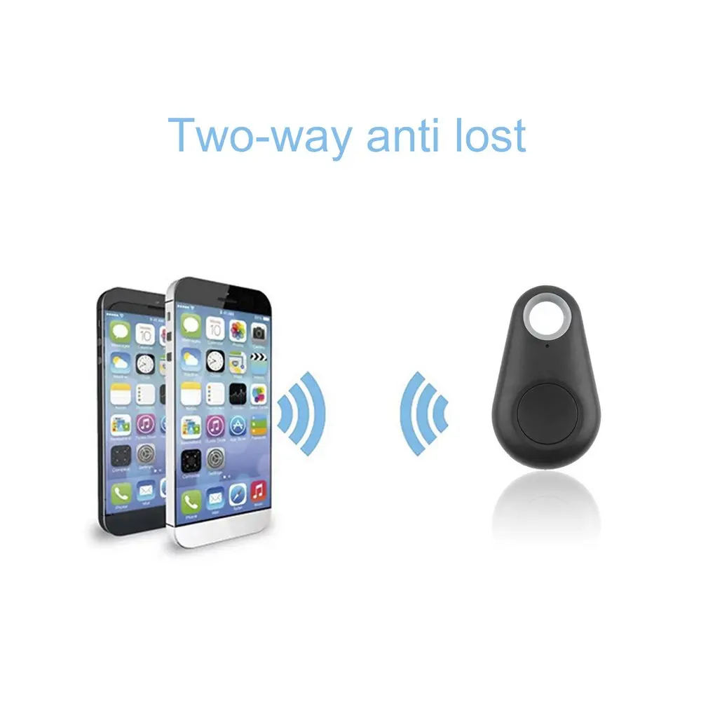 Portable Size Smart Bluetooth 4.0 Tracer Locator Tag Alarm Wallet Key Pet Dog Tracker Child GPS Locator Key Tracker 4 Colors